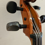 Second-hand Cello, Josef jan Dvorak 40/1 series by Strunal, Czech Republic, 1990, inc gig bag and new student bow, 1/2 size
