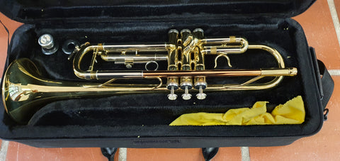 Second-hand: John Packer JP151 Bb Trumpet outfit