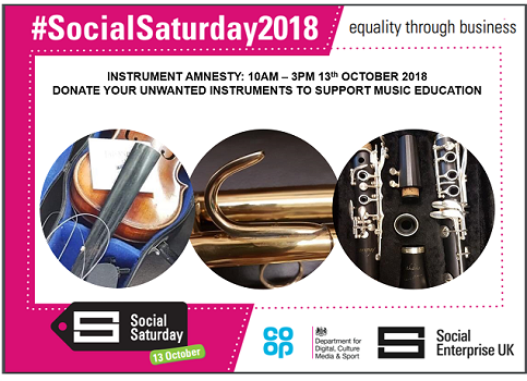 Social Saturday - join our instrument amnesty