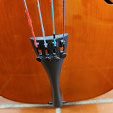 Second-hand Cello, Josef jan Dvorak 40/1 series by Strunal, Czech Republic, 1990, inc gig bag and new student bow, 1/2 size